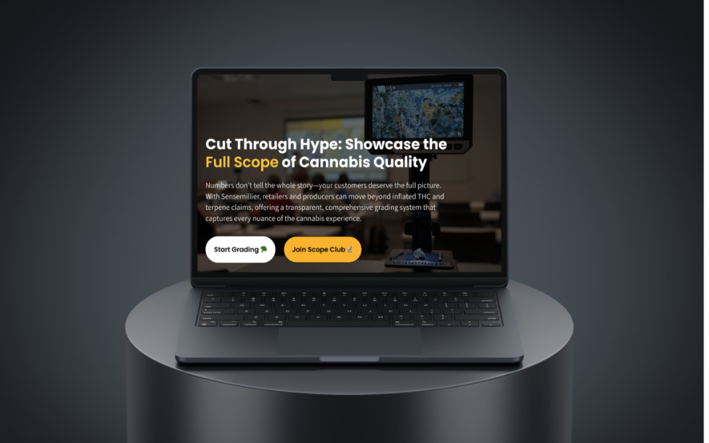 Sensemillier website screenshot